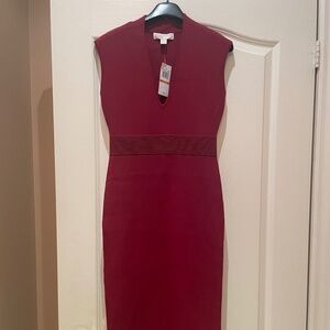 NWT Michael Kors Burgundy Dress
